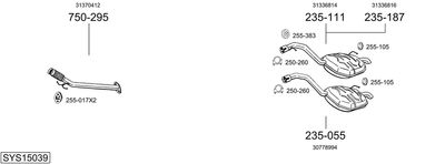 BOSAL SYS15039