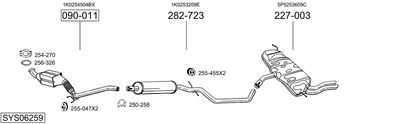 BOSAL SYS06259