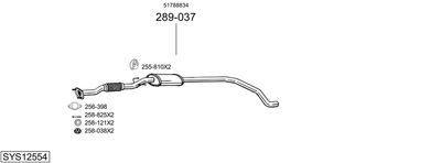 BOSAL SYS12554