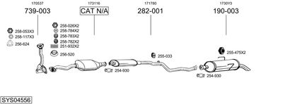 BOSAL SYS04556