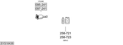 BOSAL SYS10439