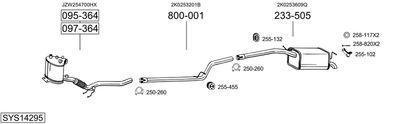 BOSAL SYS14295
