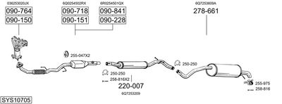 BOSAL SYS10705