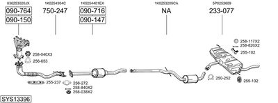 BOSAL SYS13396