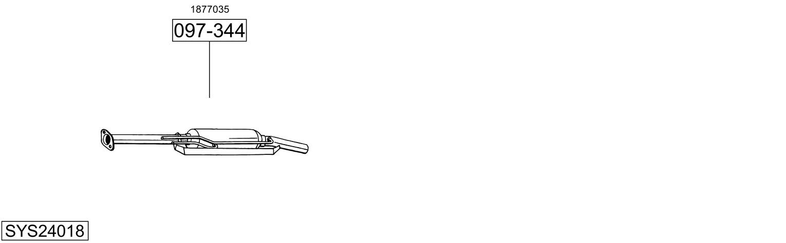 BOSAL SYS24018