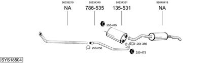 BOSAL SYS18504
