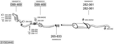 BOSAL SYS03440