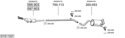 BOSAL SYS11357