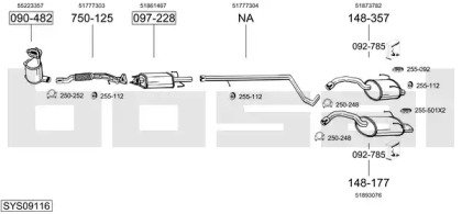 BOSAL SYS09116