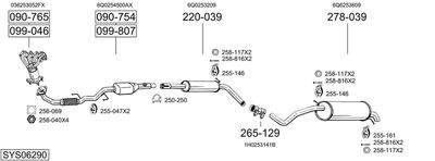 BOSAL SYS06290