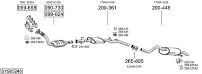 BOSAL SYS05248