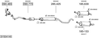 BOSAL SYS04149