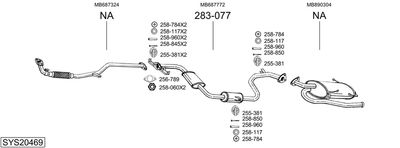 BOSAL SYS20469