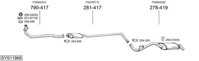 BOSAL SYS11968