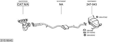 BOSAL SYS18045