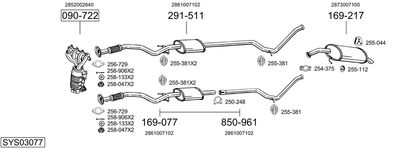 BOSAL SYS03077