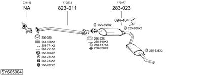 BOSAL SYS05004