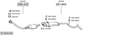 BOSAL SYS04339