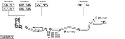 BOSAL SYS08822