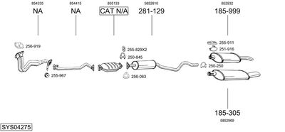 BOSAL SYS04275