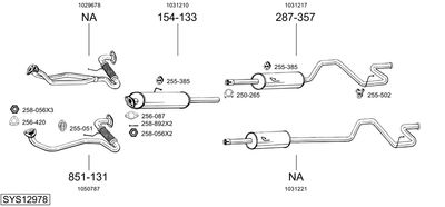 BOSAL SYS12978 BOSAL SYS12978
