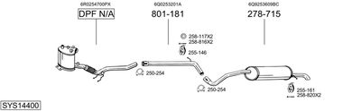 BOSAL SYS14400