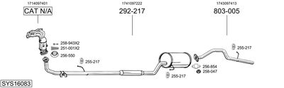 BOSAL SYS16083