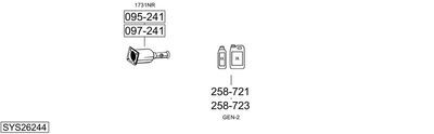 BOSAL SYS26244