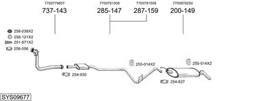 BOSAL SYS09677