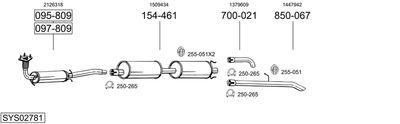 BOSAL SYS02781
