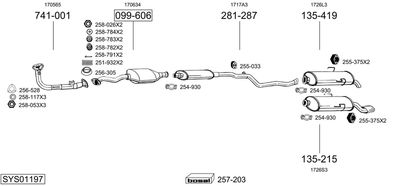 BOSAL SYS01197