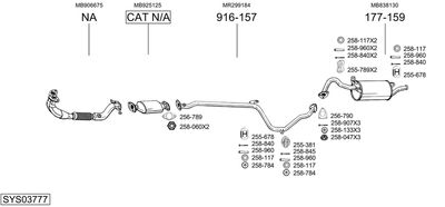 BOSAL SYS03777
