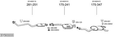 BOSAL SYS03333