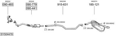 BOSAL SYS04478