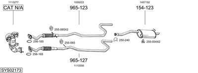 BOSAL SYS02173 BOSAL SYS02173