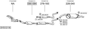 BOSAL SYS12116