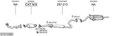 BOSAL SYS12286