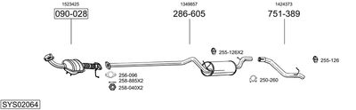 BOSAL SYS02064