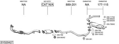 BOSAL SYS20427
