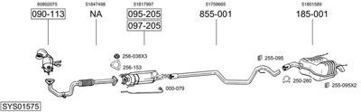 BOSAL SYS01575