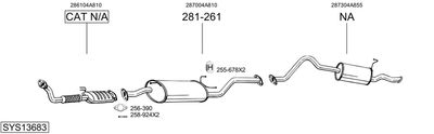 BOSAL SYS13683