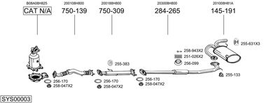 BOSAL SYS00003