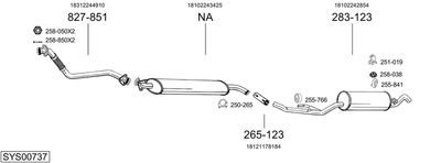 BOSAL SYS00737