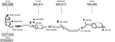 BOSAL SYS04934
