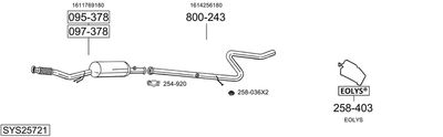 BOSAL SYS25721