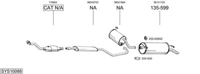 BOSAL SYS10088
