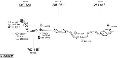 BOSAL SYS02241