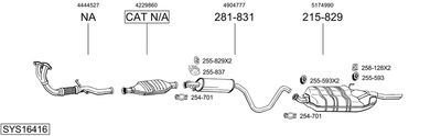 BOSAL SYS16416