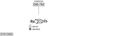 BOSAL SYS13055