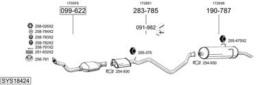 BOSAL SYS18424